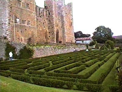 Castle Bolton maze and gardens