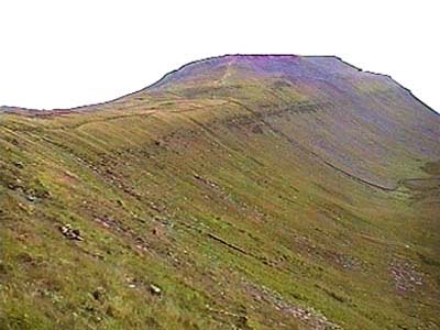 Ingleborough from the side
