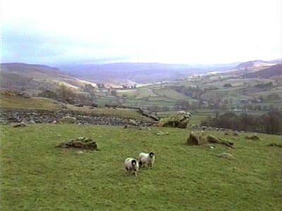 View across to Crummackdale