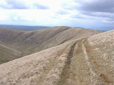 The path around the hill