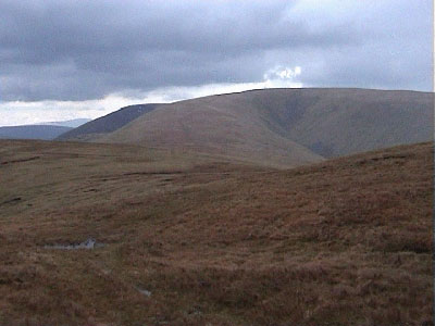 Looking back up to the Calf