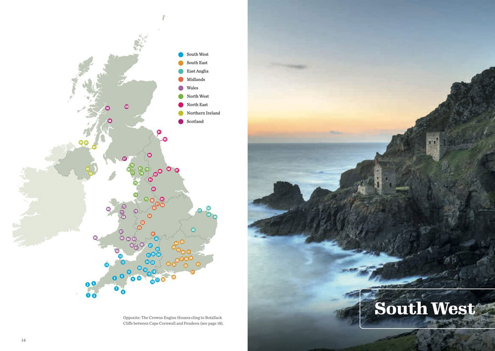 100 Great Pub Walks (National Trust) - locations