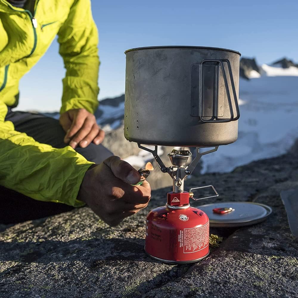 MSR PocketRocket 2 Stove on a gas canister