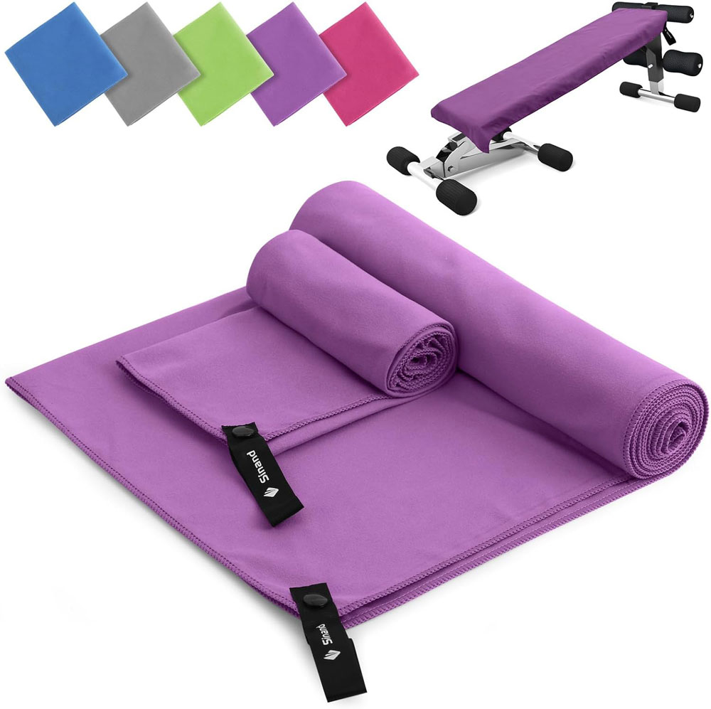 Microfibre Ultra Lightweight Travel Towel - 2 Pack