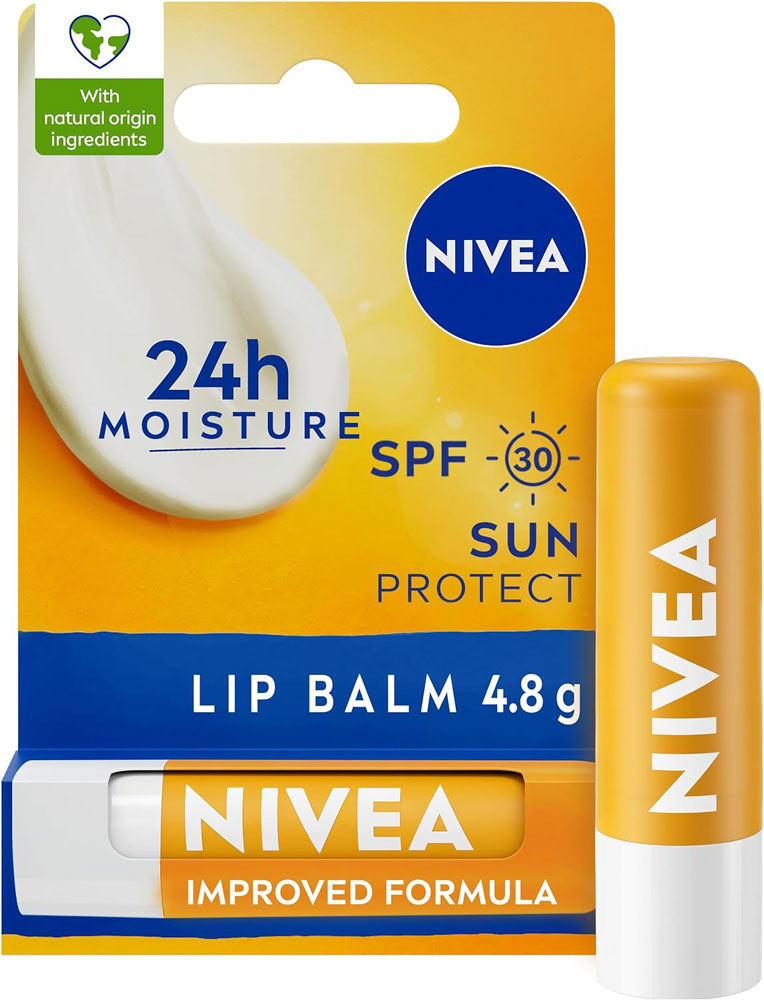 Nivea Sun Protect Caring Lip Balm SPF 30
