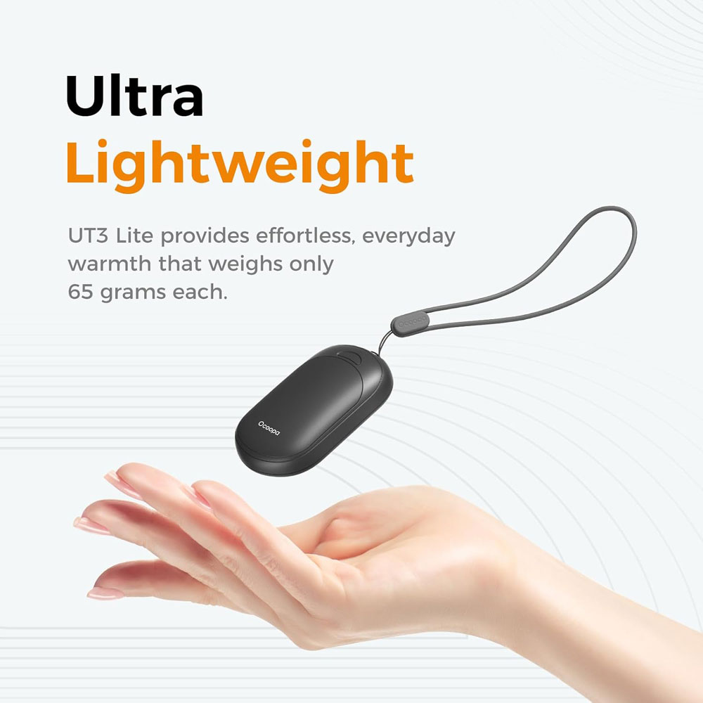 OCOOPA Rechargeable Magnetic Hand Warmers - features