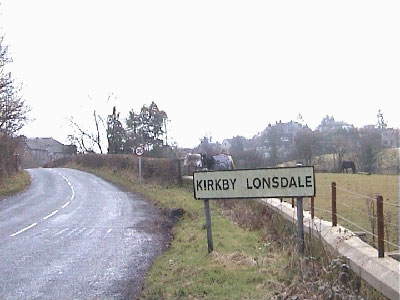 Kirkby Lonsdale sign