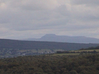 View over to Ingleborough