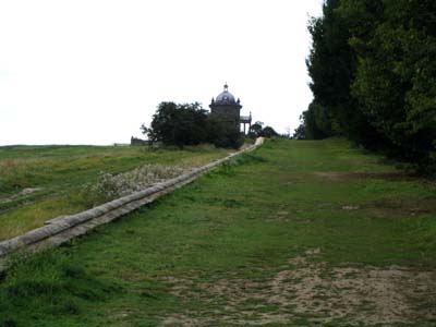 Path from the Temple of Venus up to the Temple of the Four Winds