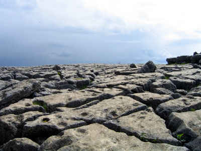 Limestone pavement above Malham Cove