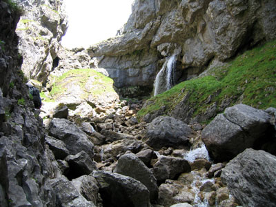 The next waterfall at Gordale Scar
