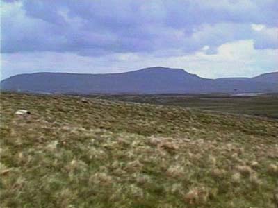 Silhouette of Pen-y-ghent