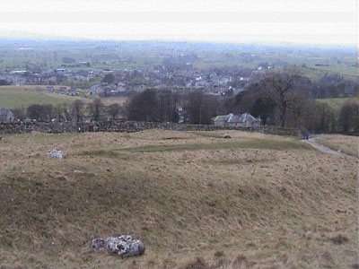 View back to Ingleton over Storr's Common