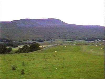 View back across to Whernside