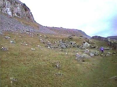 Footpath under the Scar