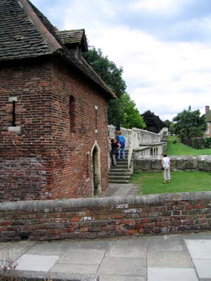 Red Tower - Looking along towards Walmgate Bar